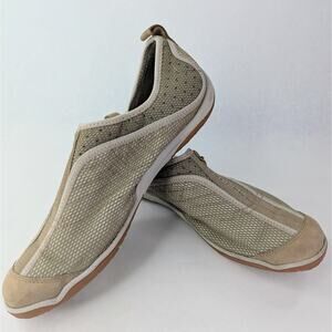EUC MERRELL LORELEI Top Zip Tan Sneakers Shoes Women's Size 10.5 251165